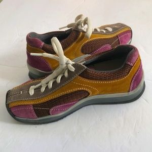 Prada Colorblock Leather Sneakers Girls EUR Size 27 US Size 10